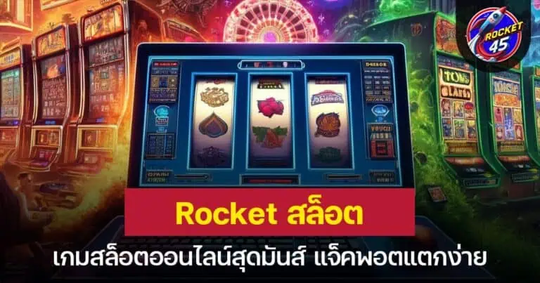 Rocket สล็อต เกมสล็อตออนไลน์สุดมันส์ แจ็คพอตแตกง่าย